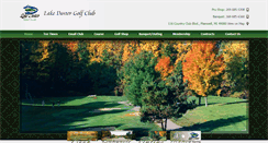Desktop Screenshot of lakedostergolf.com